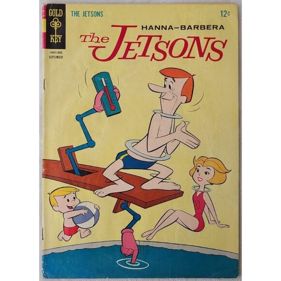 Jetsons 22 Gold Key Comics 1966 3.0 GD/VG Robot Arm Pool Cover Hanna-Barbera - Picture 1 of 11